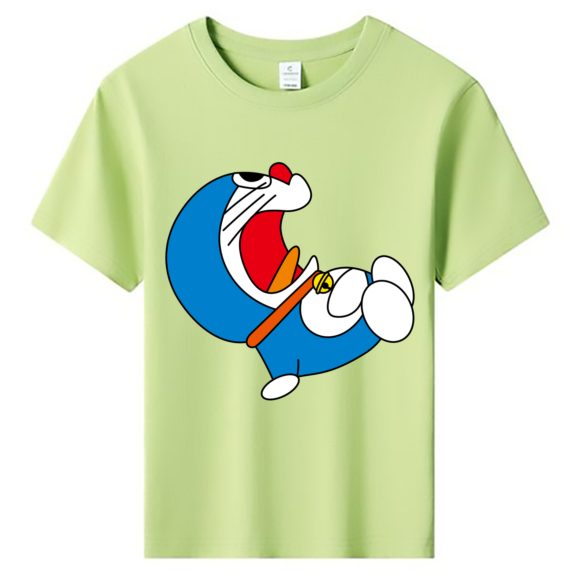 （画像用） ドラえもん Doraemon 綿100％キッズTシャツ（フロントプリント）